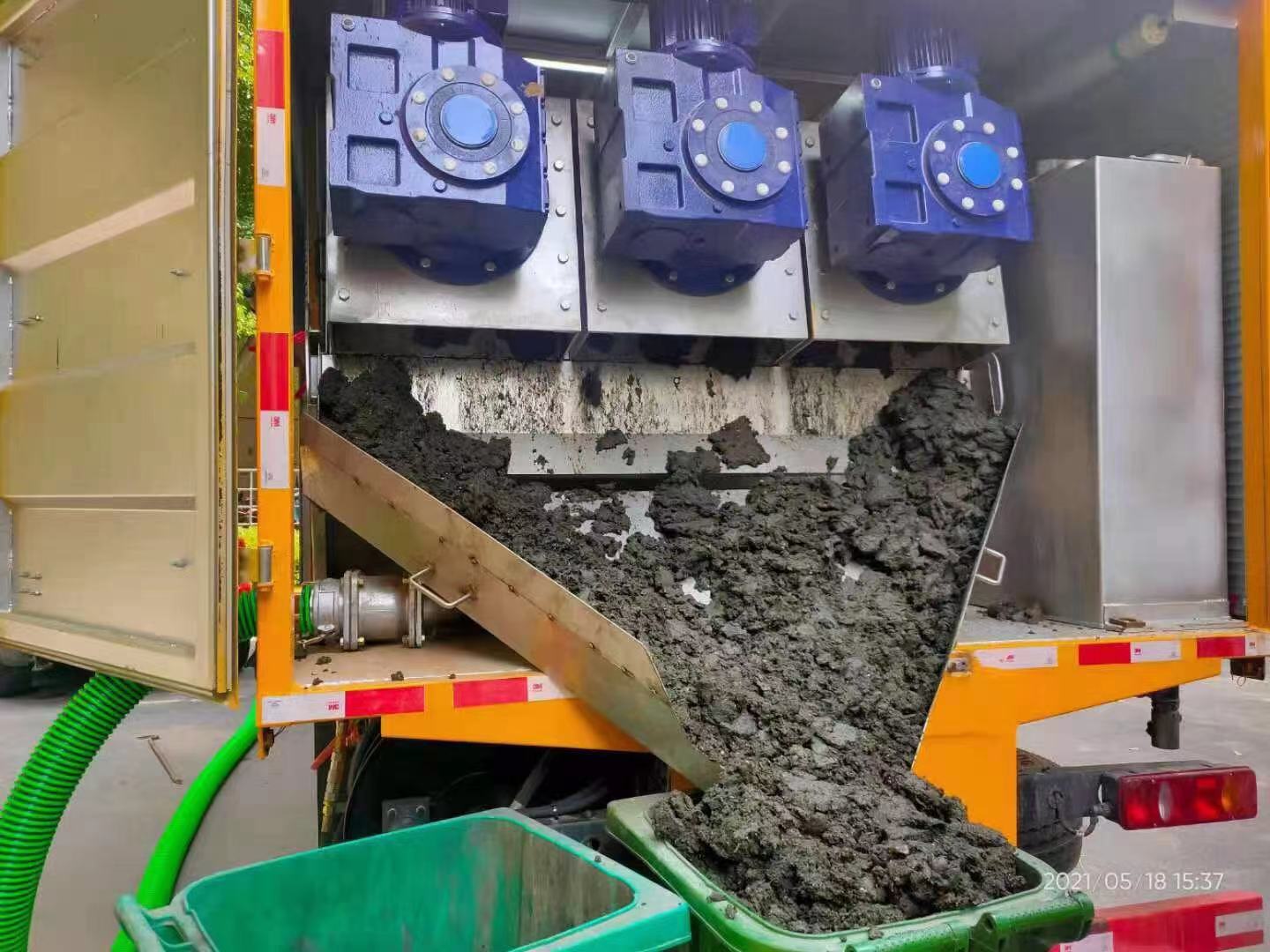 涿鹿化粪池清掏城市维护站-泥浆净化干湿分离处理